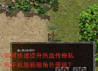 如何快速提升热血传奇私服手机版新服角色等级? 如何快速提升热血传奇私服手机版新服角色等级?