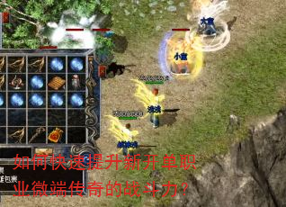 如何快速提升新开单职业微端传奇的战斗力? 如何快速提升新开单职业微端传奇的战斗力?