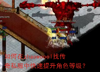 如何在zhaowoool找传奇私服中快速提升角色等级? 如何在zhaowoool找传奇私服中快速提升角色等级?