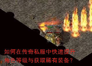 如何在传奇私服中快速提升角色等级与获取稀有装备? 如何在传奇私服中快速提升角色等级与获取稀有装备?