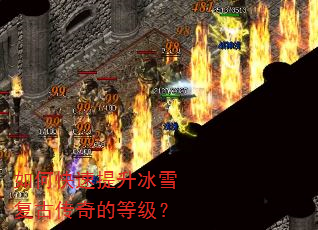 如何快速提升冰雪复古传奇的等级? 如何快速提升冰雪复古传奇的等级?