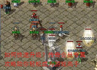 如何快速升级?传奇会员专属攻略助你轻松成为游戏高手 如何快速升级?传奇会员专属攻略助你轻松成为游戏高手