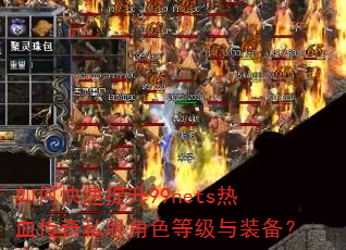 如何快速提升99nets热血传奇私服角色等级与装备? 如何快速提升99nets热血传奇私服角色等级与装备?